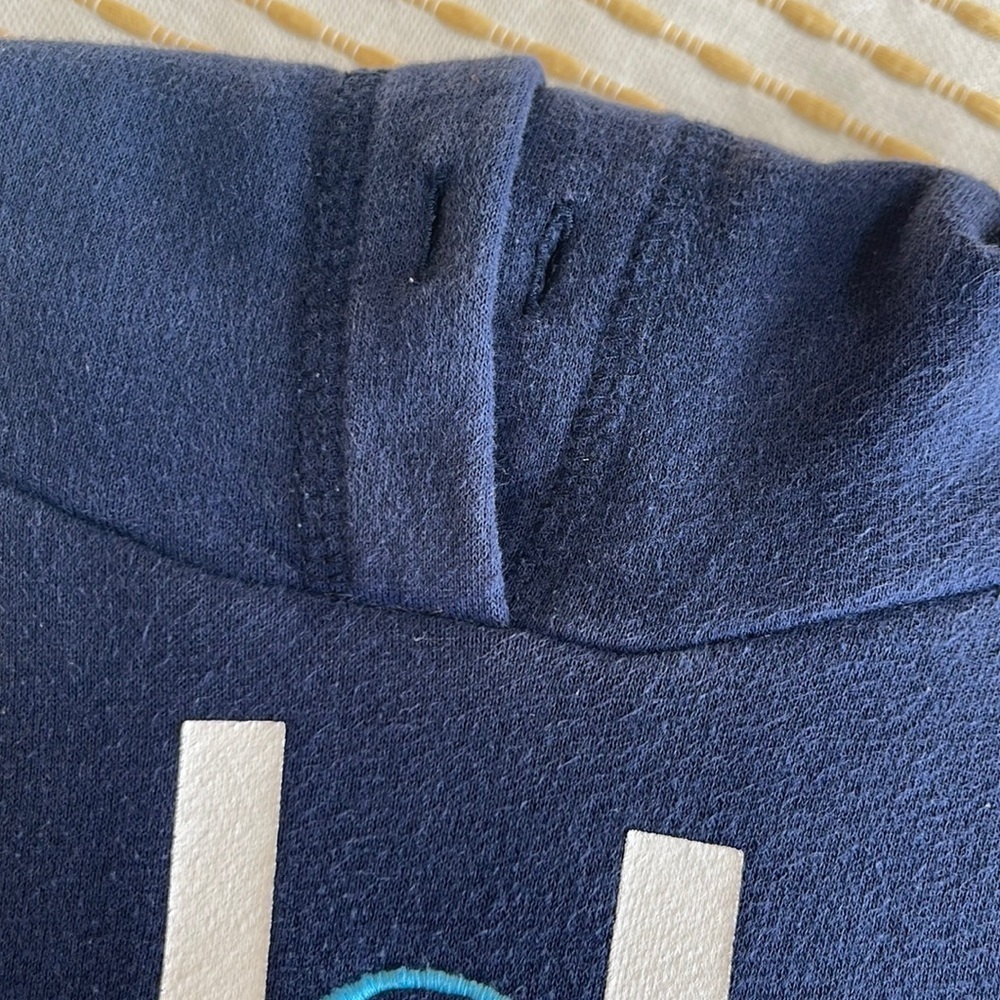 HOLLISTER hoodie navy blue with logo XS - Picture 5 of 9